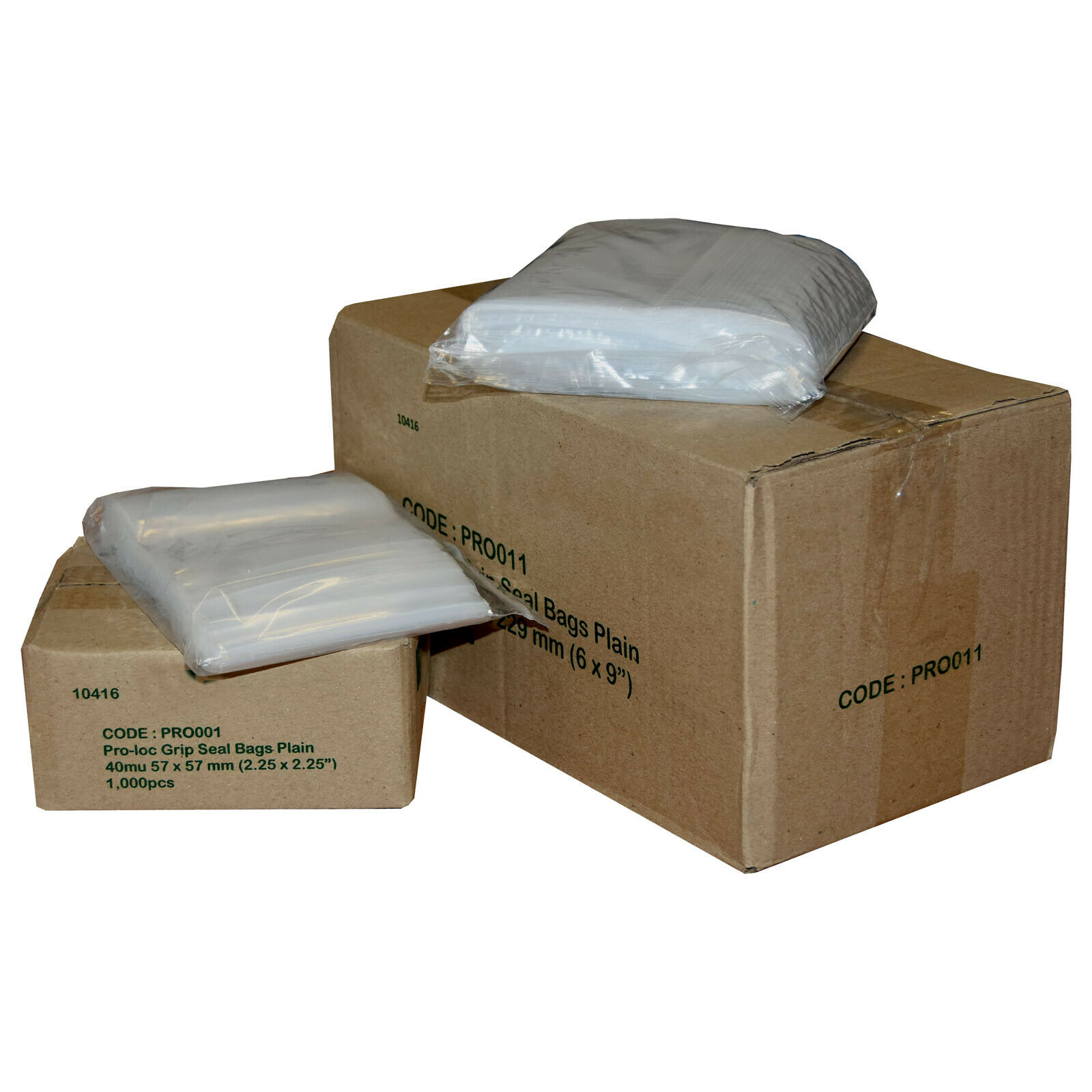 Resealable Gripseal Grip Seal Bags Poly Polythene Plastic Plain Clear 20 Sizes